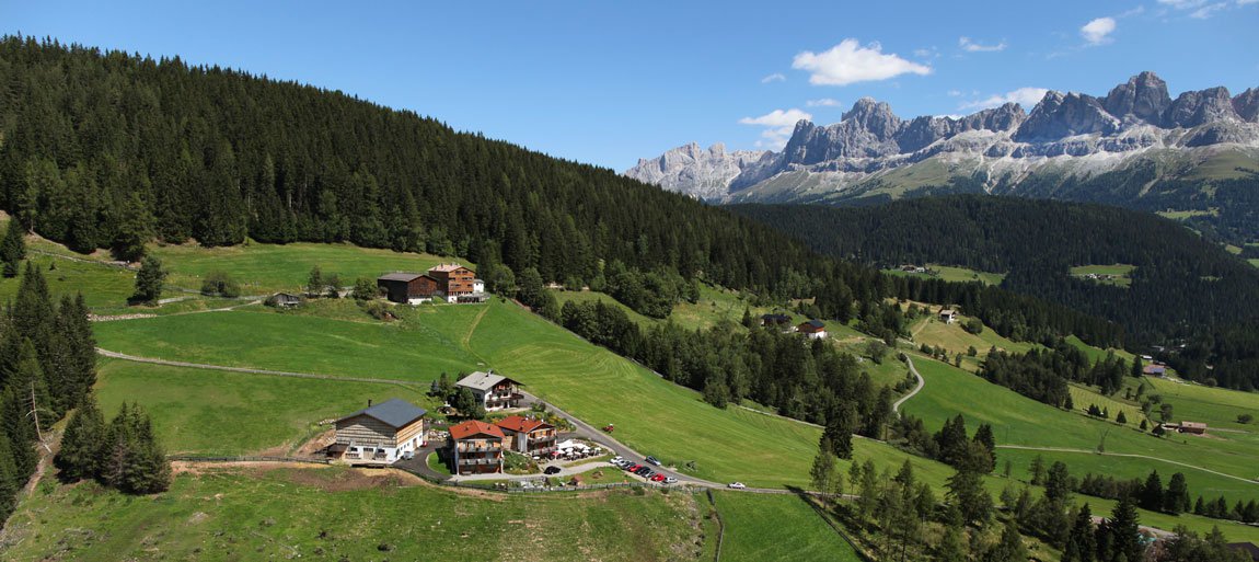 Vacanze in malga – Il Residence Geigerhof a Nova Levante / Alto Adige