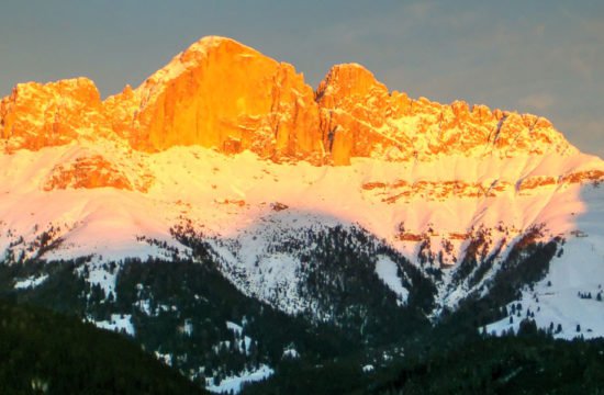 Rosengarten / Winter / Dolomiten